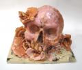 Crane rose, 2014, céramique, 23x33x38 cm courtesy Galerie Polad-Hardouin