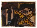 Helmut Rieger_Aviateur_1989_40 x 53 cm_encre de Chine et acylique sur film transparent