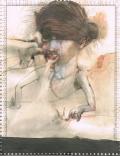 Anya Belyat-Giunta, Extase #9 -2012- 26,5 x 21 cm, graphite et crayon liquide sur carte perforée,Courtesy Galerie Polad-Hardouin